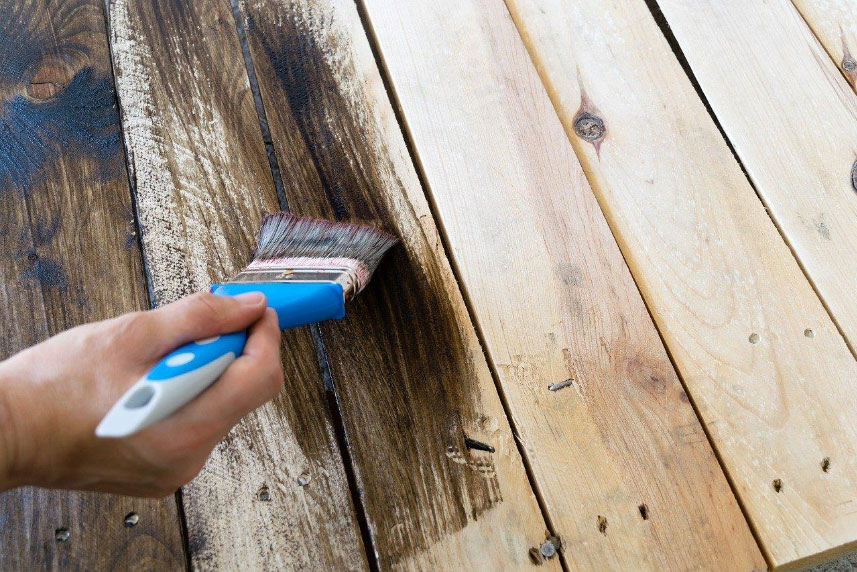 Deck Staining example 2